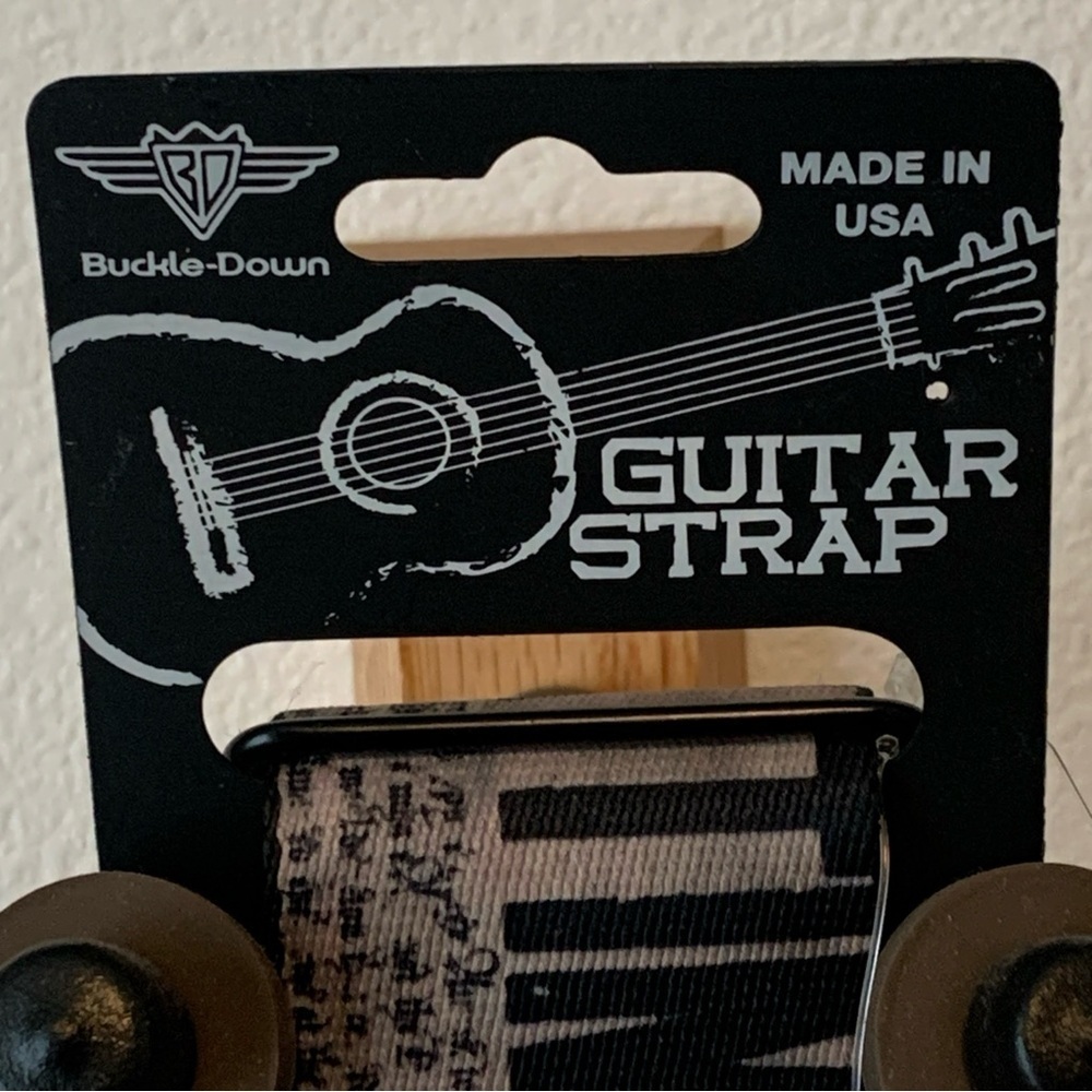 Harry Potter x Buckle-Down Guitar Strap Nylon Adjustable RARE NWT Newspaper USA - Picture 7 of 16